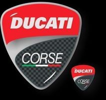 Ducati Corse 3D Aufkleber Sticker 2er Set (Art. 5112)