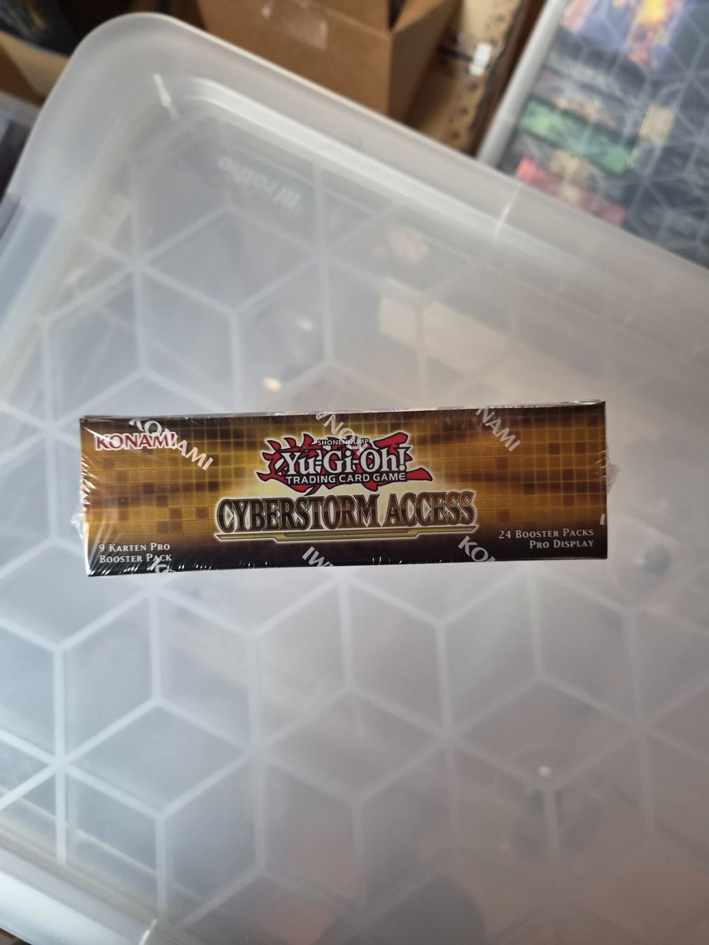 Yugioh Sammelbilder & Trading cards: Yu‑Gi‑Oh Cyberstorm Access Booster Box versiegelt – Neu (gemäss Beschreibung) aus Sisseln AG von schenk-figuren 1