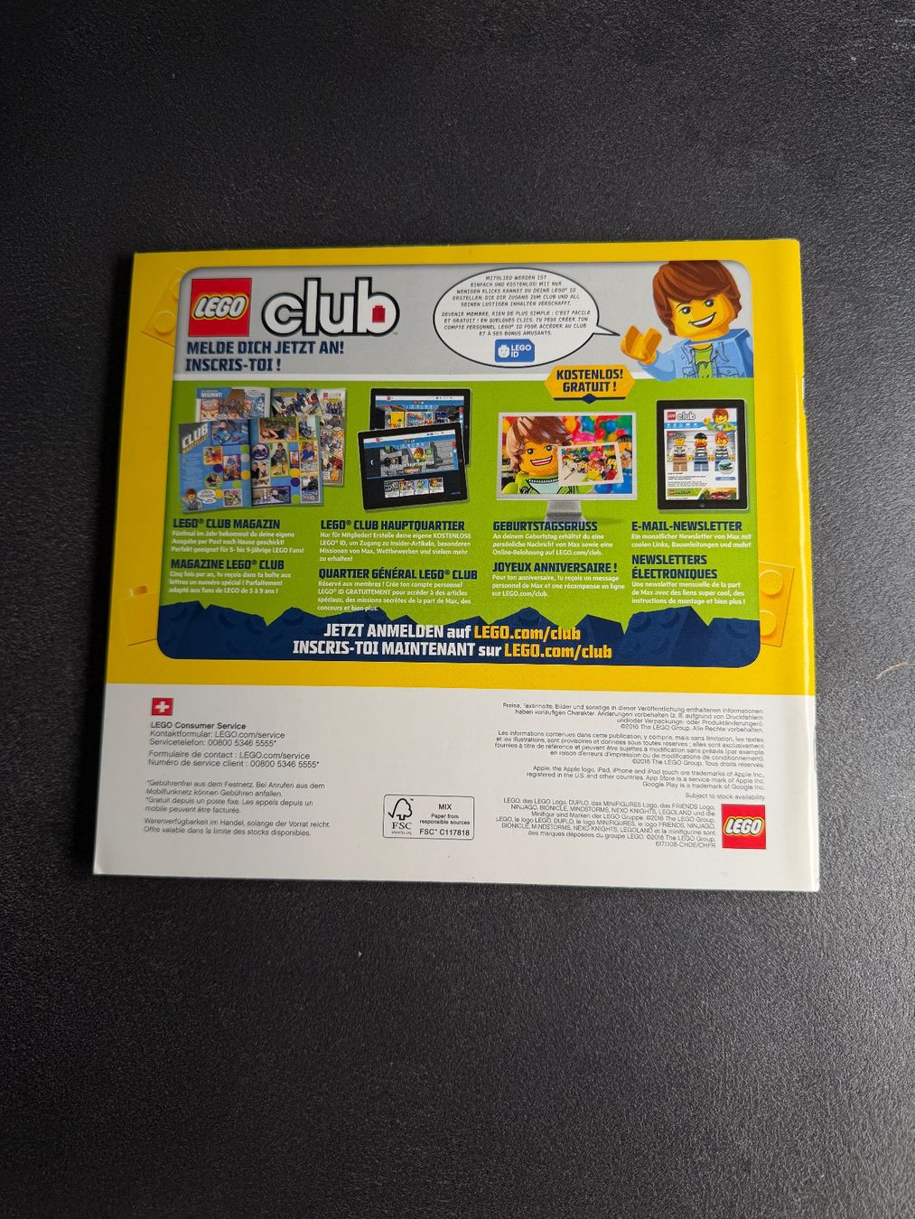 Lego Documenti: LEGO KATALOG Juli-Dezember 2016 – Usato da Solothurn venduto da job_s72q 1