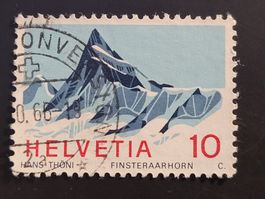 Timbre CH 1966 (26. IX.) N° 445 - Finsteraarhorn 4274 M.