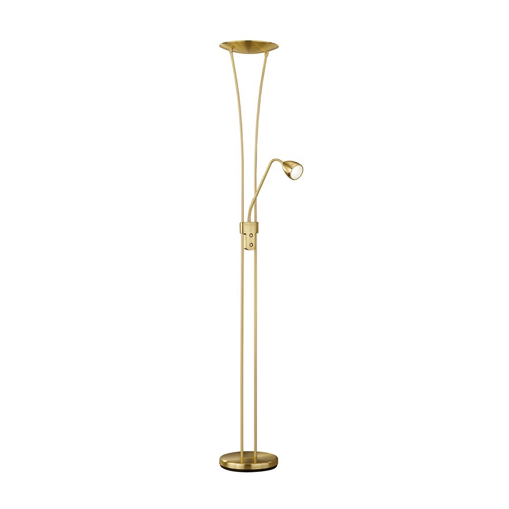 Lampade: LED Fluter, Dimmer, 180 cm Höhe, Messing – Nuovo (secondo la descrizione) da Kreuzlingen venduto da Smart-Light 2