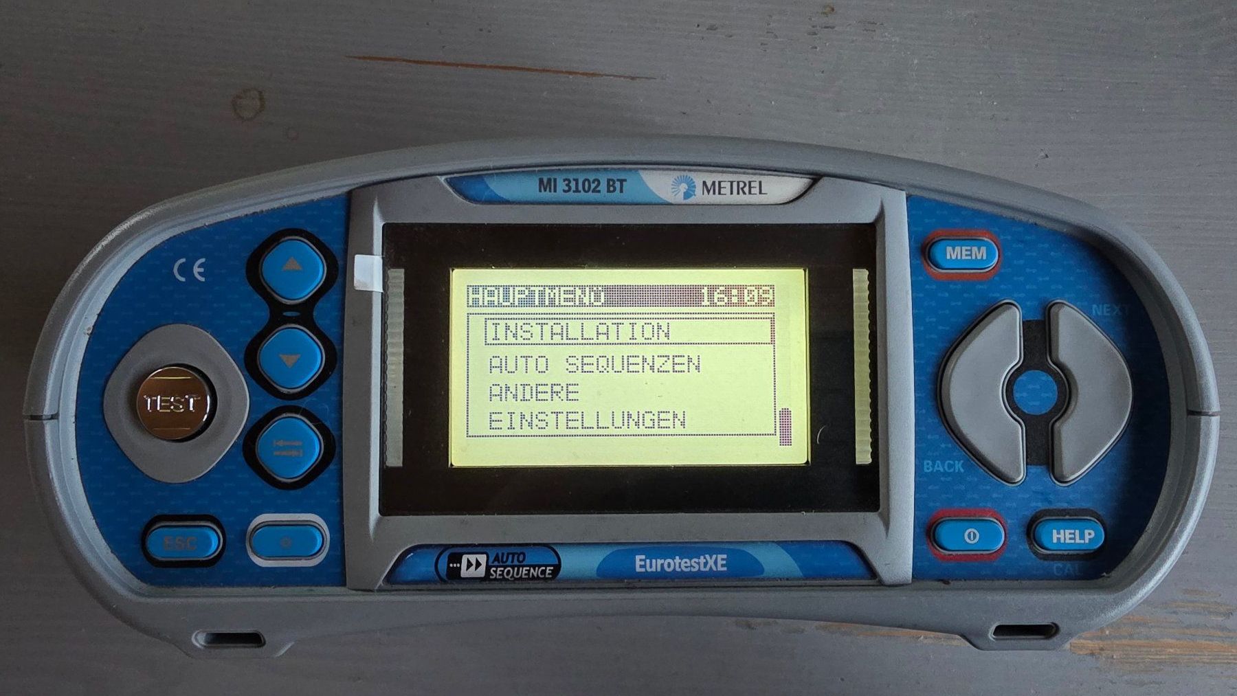 Misurare: Installationstester Metrel EurotestXE MI 3102 BT – Usato da Boniswil venduto da LakeSide_Boniswil 2