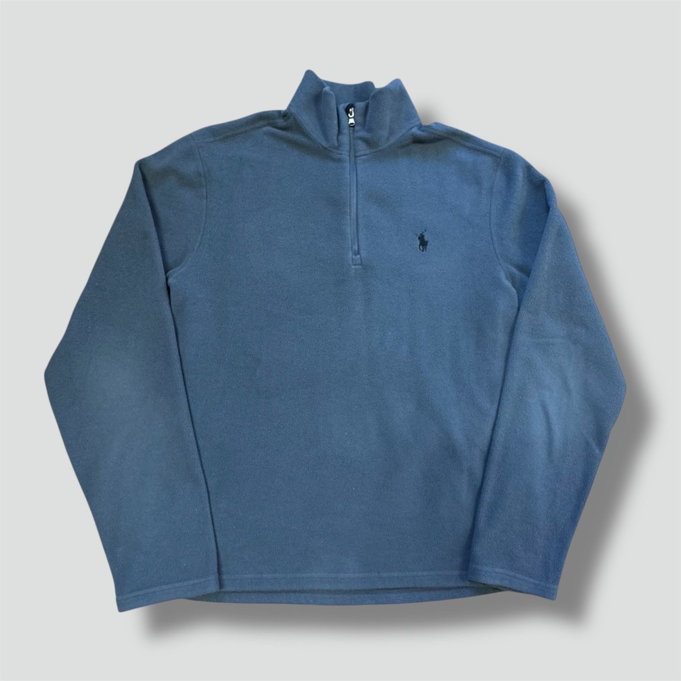 Polo Ralph Lauren Maglioni & Felpe: Polo Ralph Lauren performance grey fleece sweatshirt pull – Usato da St. Gallen venduto da sourced_limited