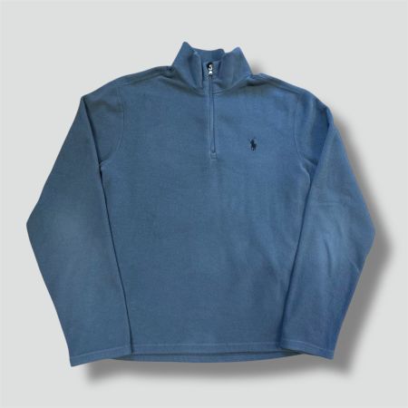Polo Ralph Lauren performance grey fleece sweatshirt pull
