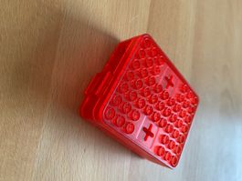 Arduino Gehäuse Rot Transparent mit LEGO-Kompatiblen Noppen
