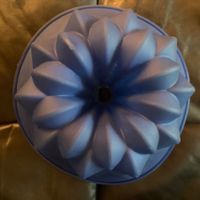 Silikon Gugelhopfform, Backform Ø 24 cm, Blau
