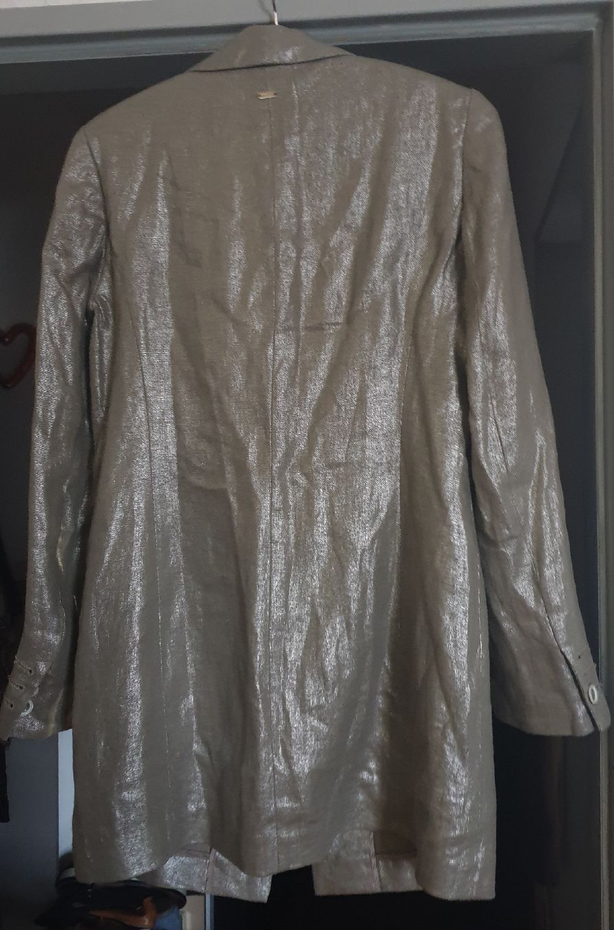 Madeleine Giacche: Madeleine Leinen-Glanz-Blazer Gr. 36 – Nuovo (secondo la descrizione) da Frenkendorf venduto da Moon111 1