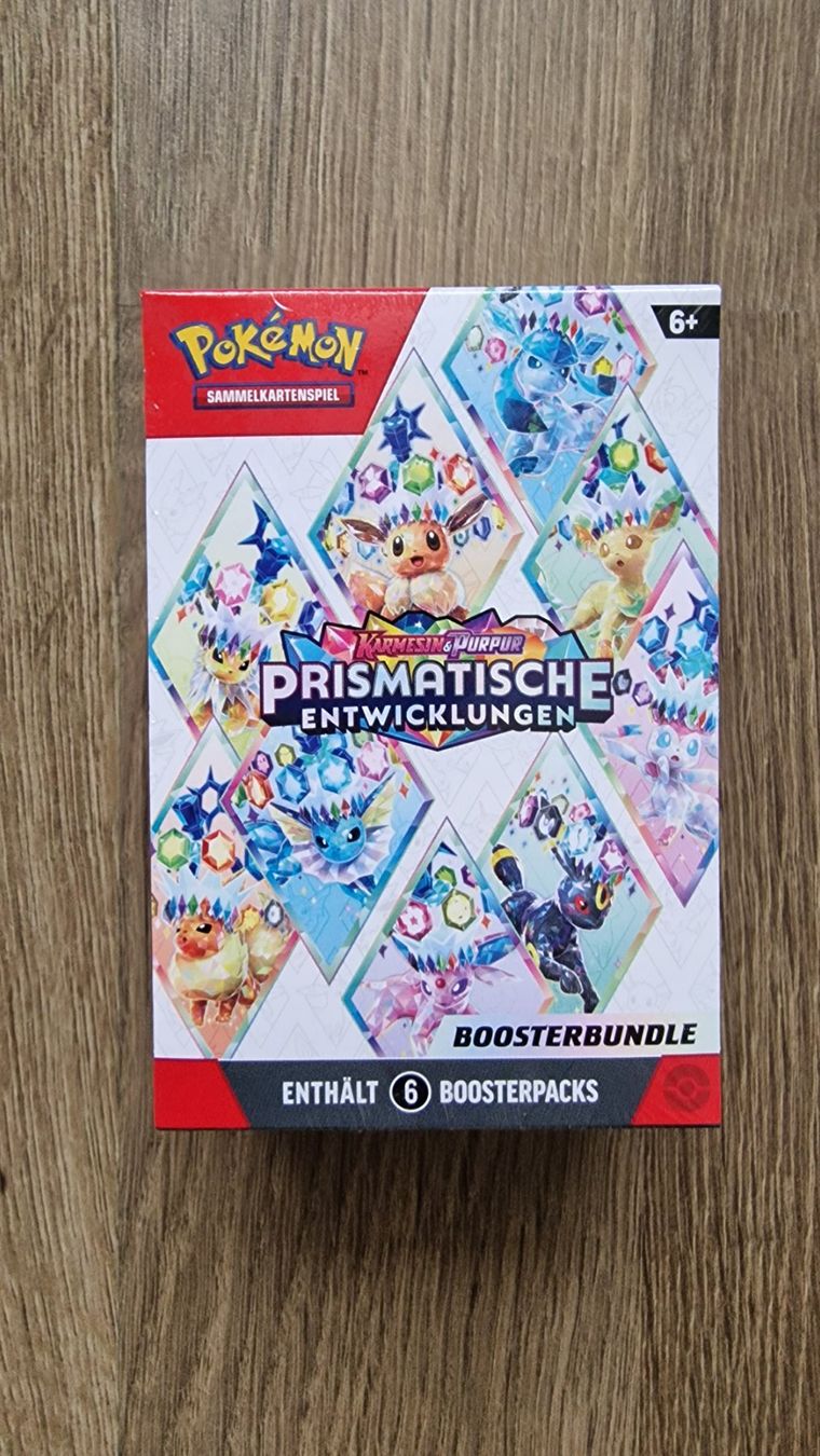 Karten: Prismatic Evolutions DE booster bundle – Gebraucht aus Oetwil a.d. Limmat von ErikMayer
