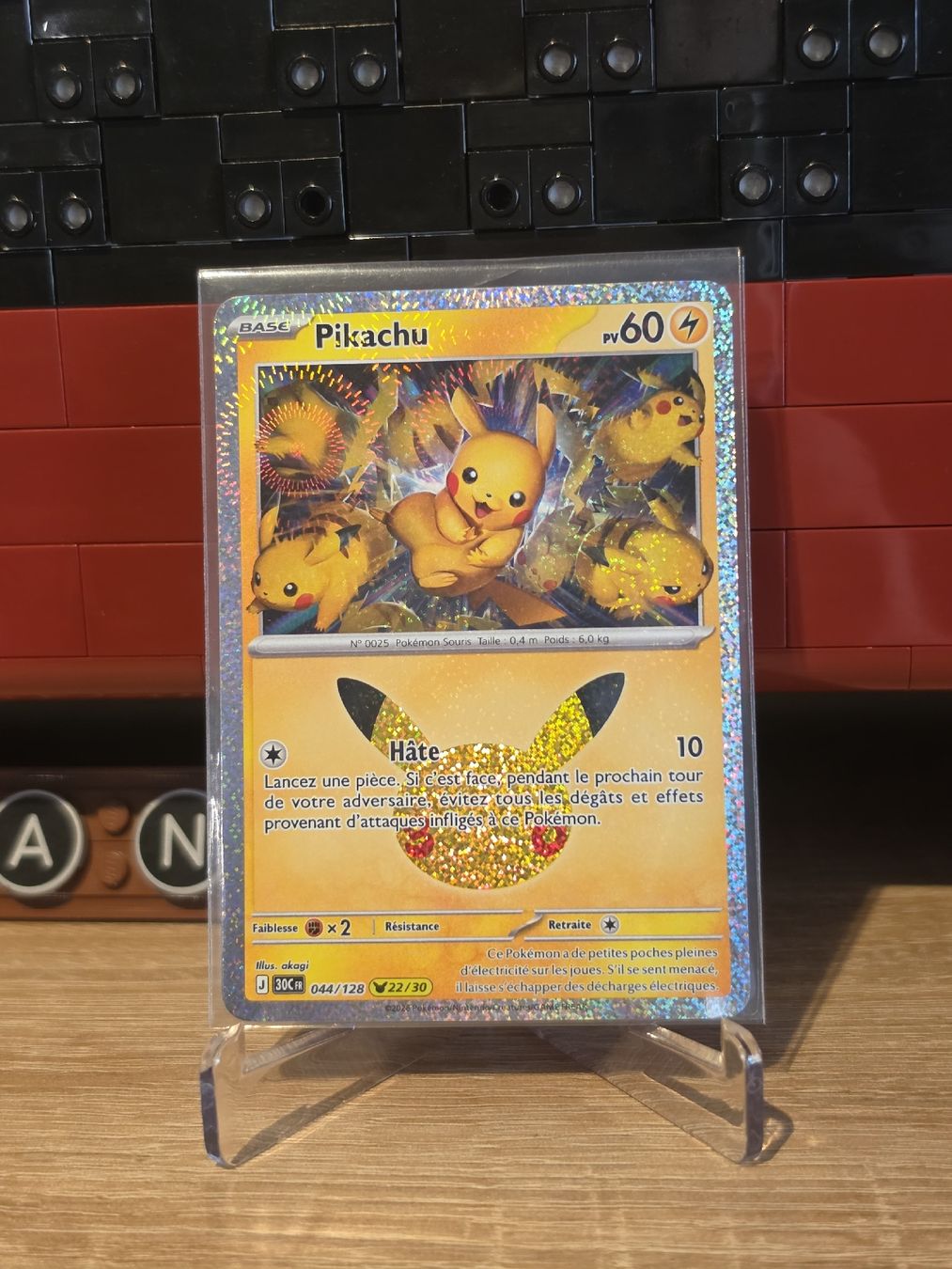 Pokémon Carte collezionabili: Pokémon Pikachu 30 ans 22/30 – Nuovo (secondo la descrizione) da Eysins venduto da TahisarangGamesTCG
