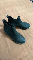 Stylische schwarze Leder Chelsea Boots 39 von Ecco
