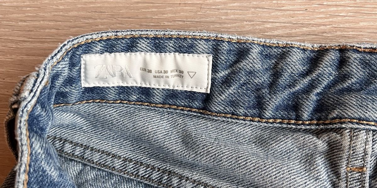 Zara Jeans: ZARA Jeans im Used-Look, Grösse 38 – Usato da Aarau venduto da PPhof96 3