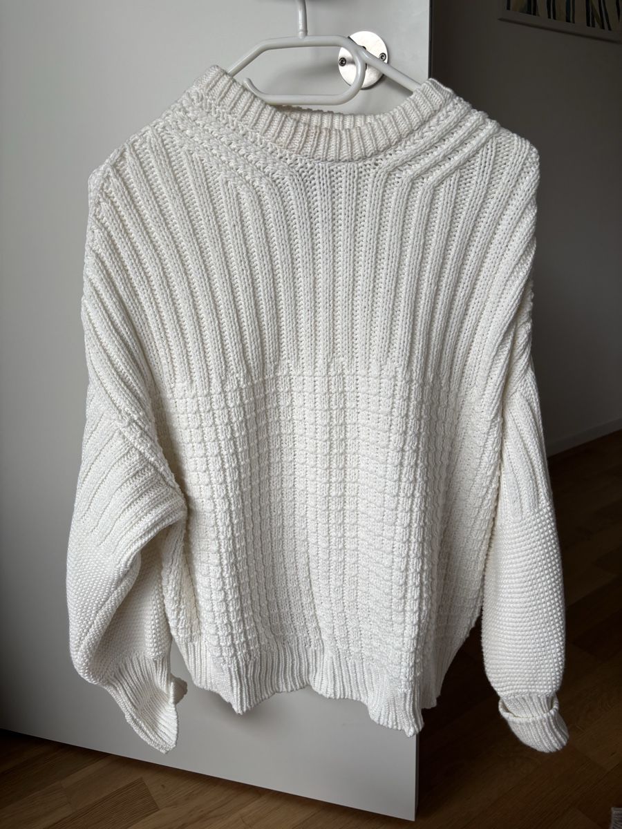 Pullover & Sweatshirts: The knotty ones Delcia Pullover weiss 100% Baumwolle – Gebraucht aus Winkel von Zimtguetzli 1