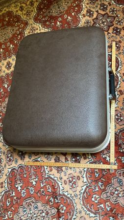 Vintage DelSey Koffer, braun, Top Zustand, Rarität!