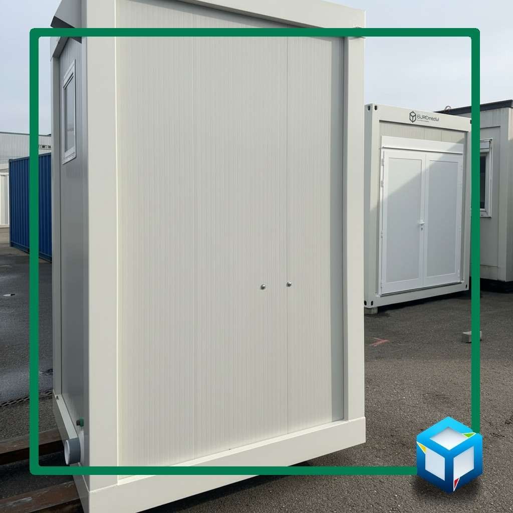 Baucontainer: EURObudget WC Container – Neu und originalverpackt aus Zofingen von EUROmodul 1
