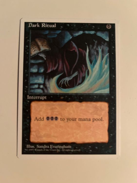 1 x Dark Ritual - Magic: The Gathering - MtG (Gebraucht) in Kriens für ...