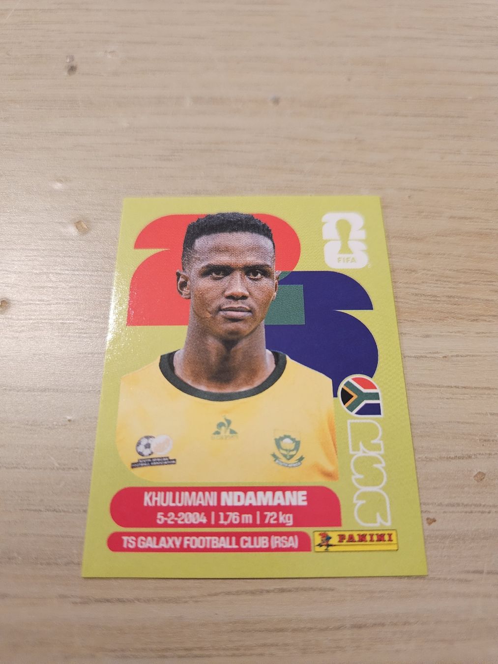 Panini Carte collezionabili: Panini WM 2026 RSA 7  – Nuovo (secondo la descrizione) da Genève venduto da jerdinho1209