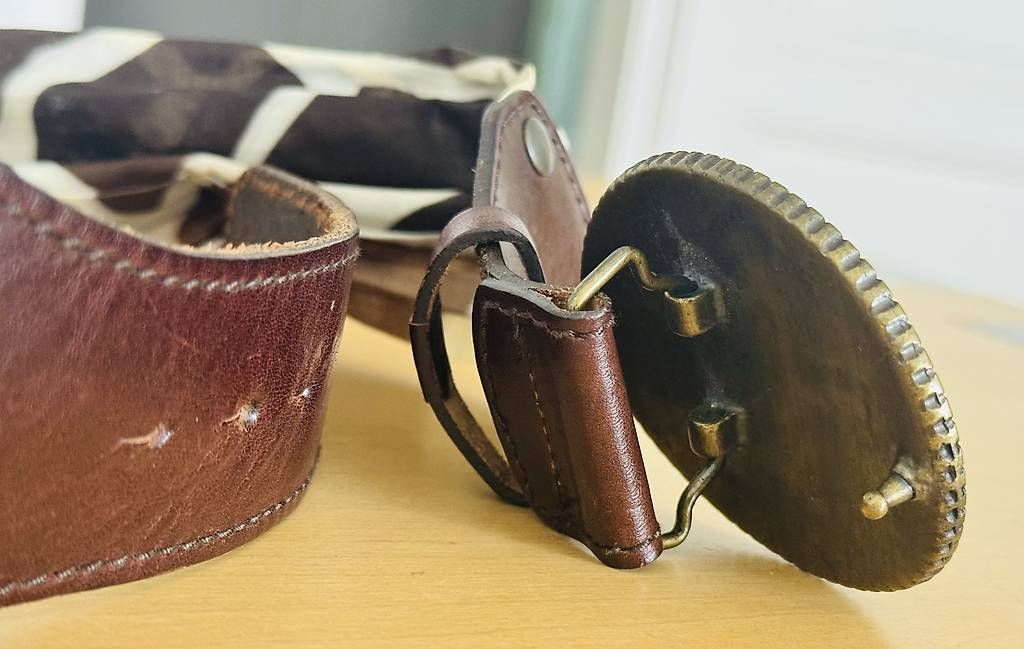 Cinture: Gürtel aus Stoff und Leder – Usato da Basel venduto da Ubud1 2