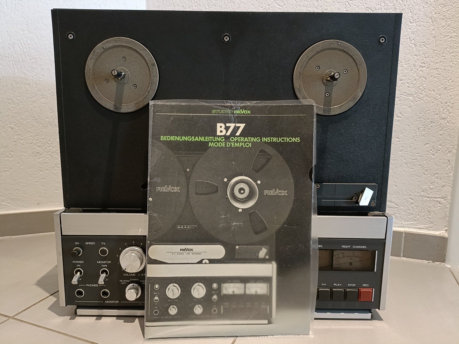 Revox Apparecchi a nastro: Magnétophone à bandes REVOX B77 – Difettoso da Pampigny venduto da edyschi 5