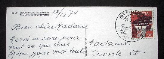 Cartoline postali: EISON Val d'Hérens – Usato da Jona venduto da philajona 1