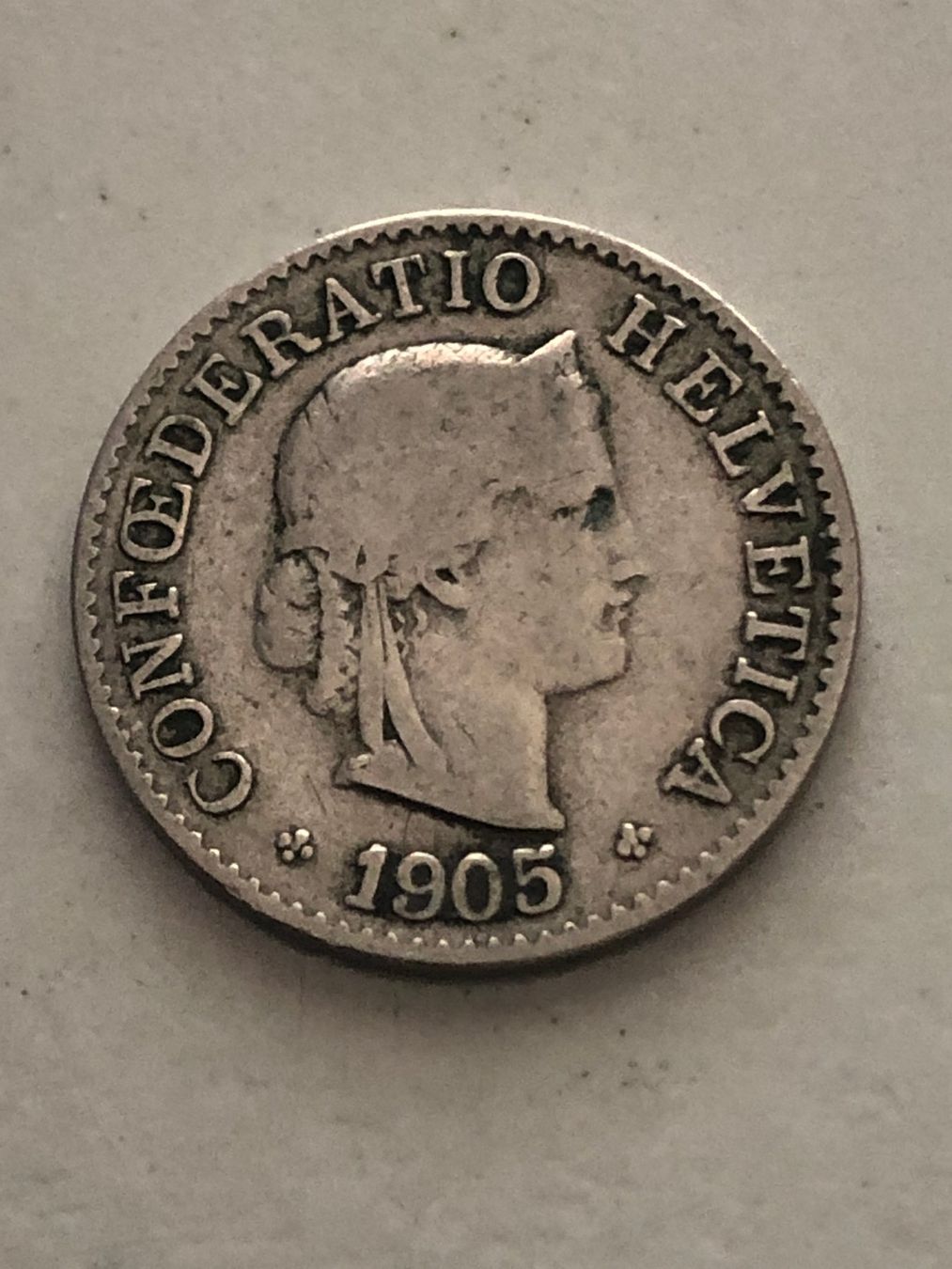 Toutes les monnaies: 5 Rp. 1905 – D'occasion à Schötz par Odpa