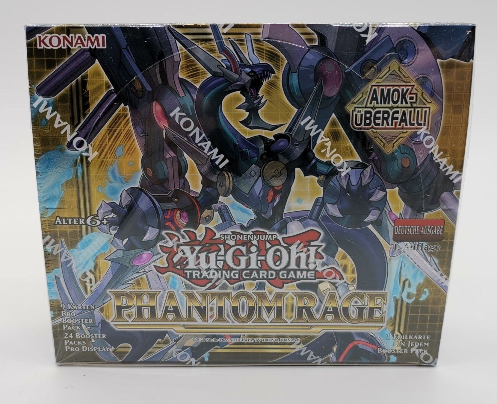 Carte collezionabili: YuGiOh Phantom Rage /1. Auflage DE Displ – Nuovo e nell'imballaggio originale da Niederglatt ZH venduto da RetroBros 2