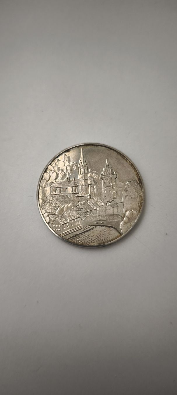 Medaglie: Badenfahrt 1982 Gedenkmünze Silber – Usato da Oftringen venduto da oshikura 1
