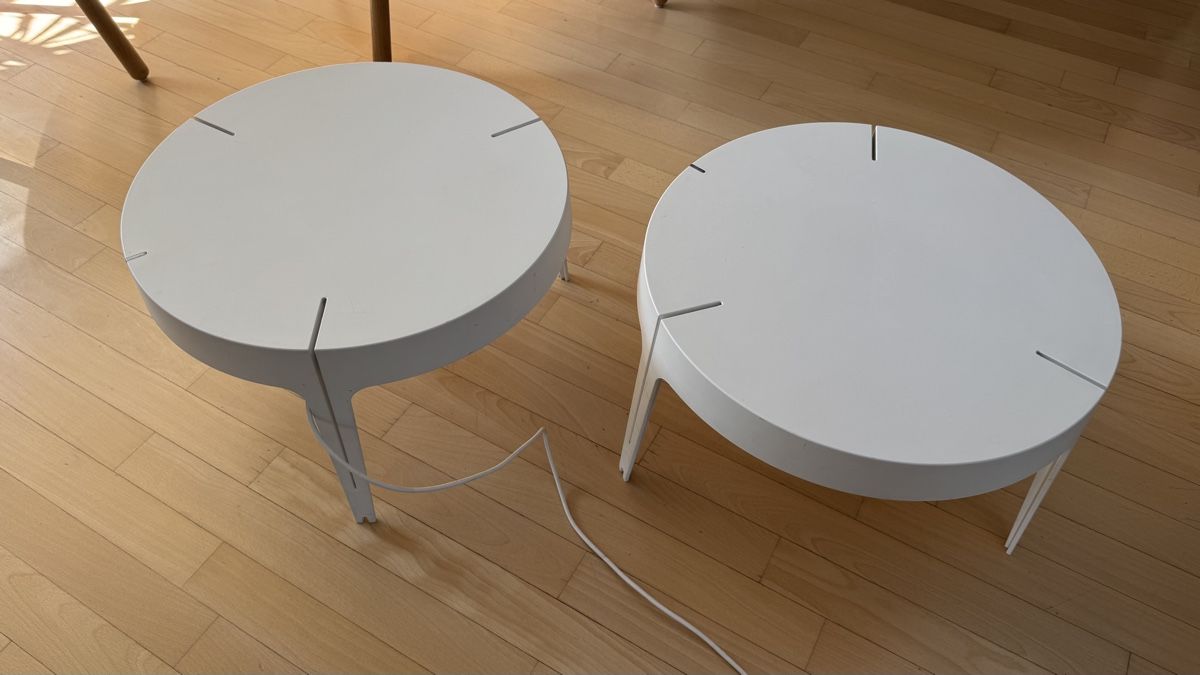 Tische: Rare: 2 side tables Luceplan – Gebraucht aus Zürich von nadyasuv
