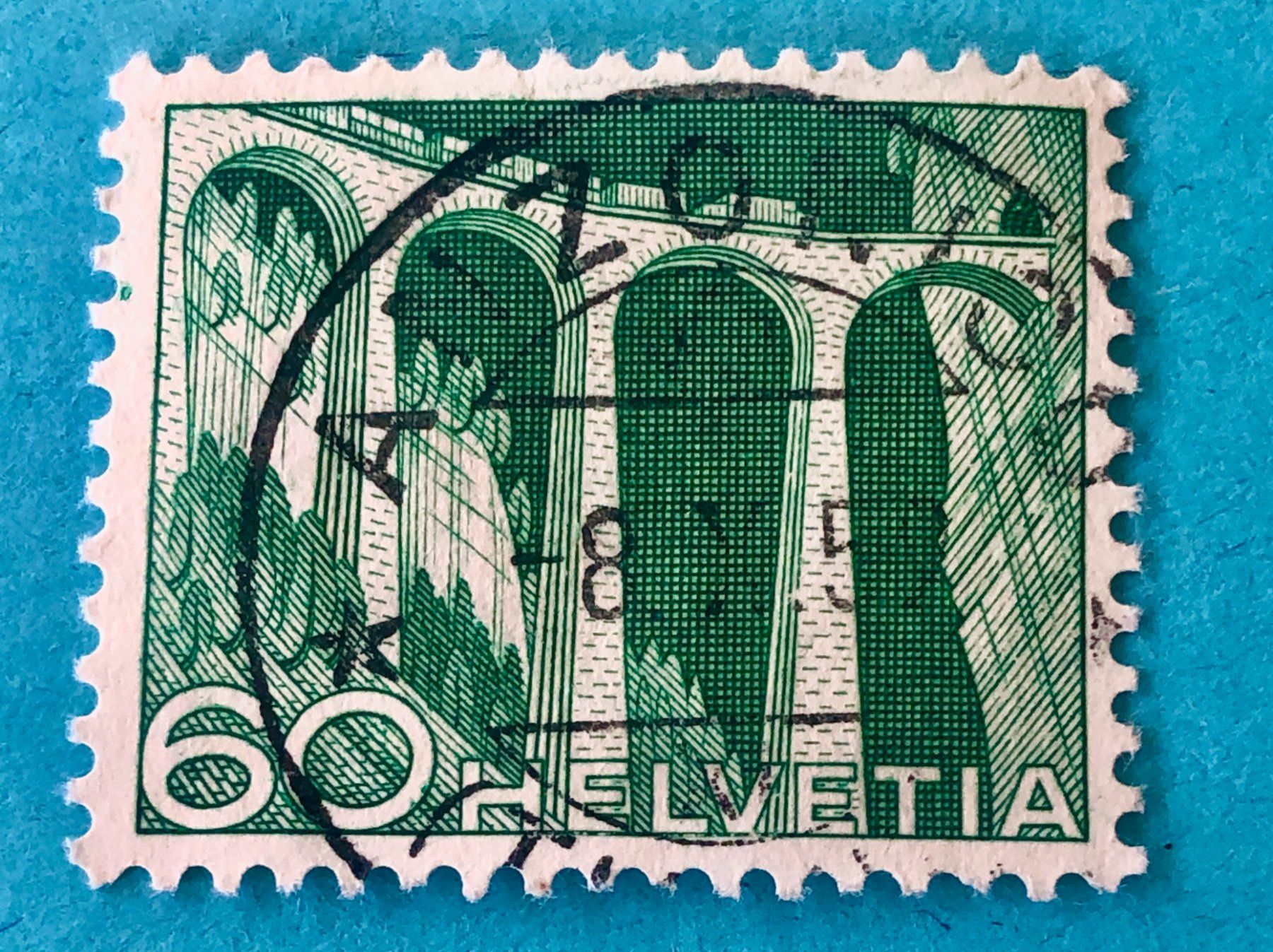 Tutti i francobolli: Nr.307 Technik und Landschaft GESTEMPELT     – Usato da Aarau venduto da Billa007