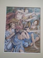 GUASCH  - unleserliche Signatur Bildformat 22 x 28 cm