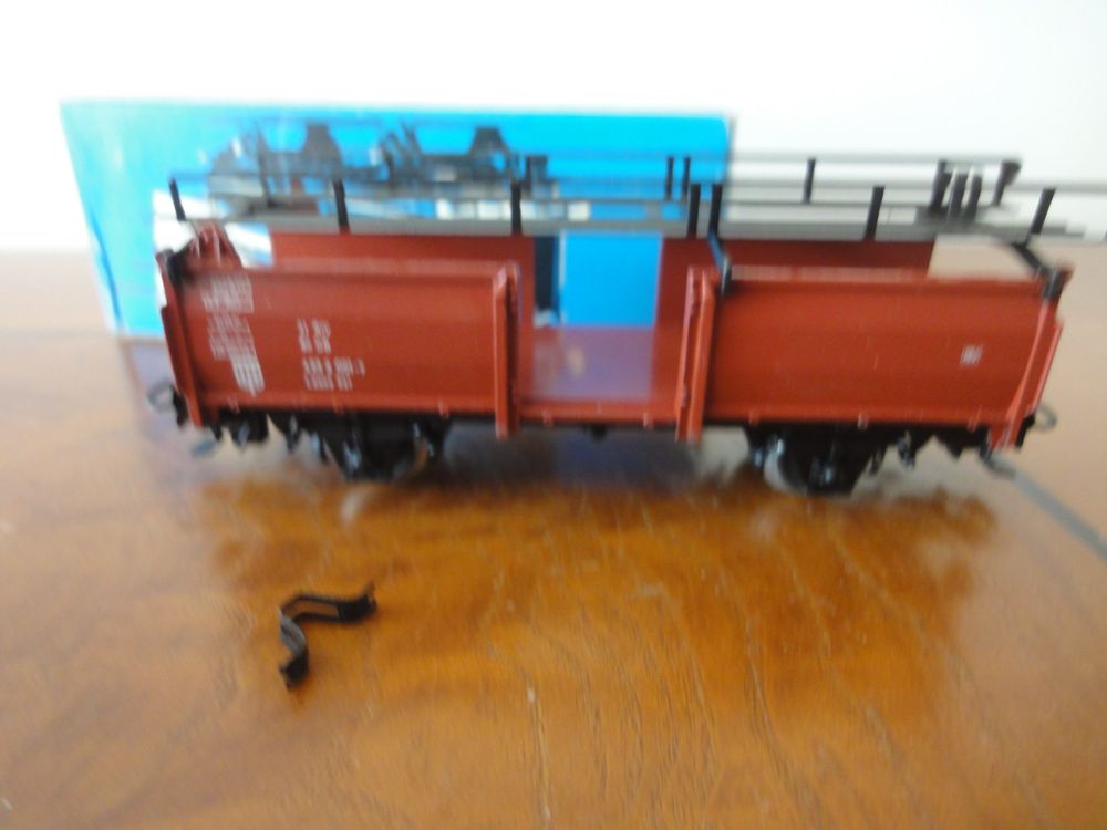 Wagon De Train Märklin HO Réf 4612 - Autotransportwagen - Occasion