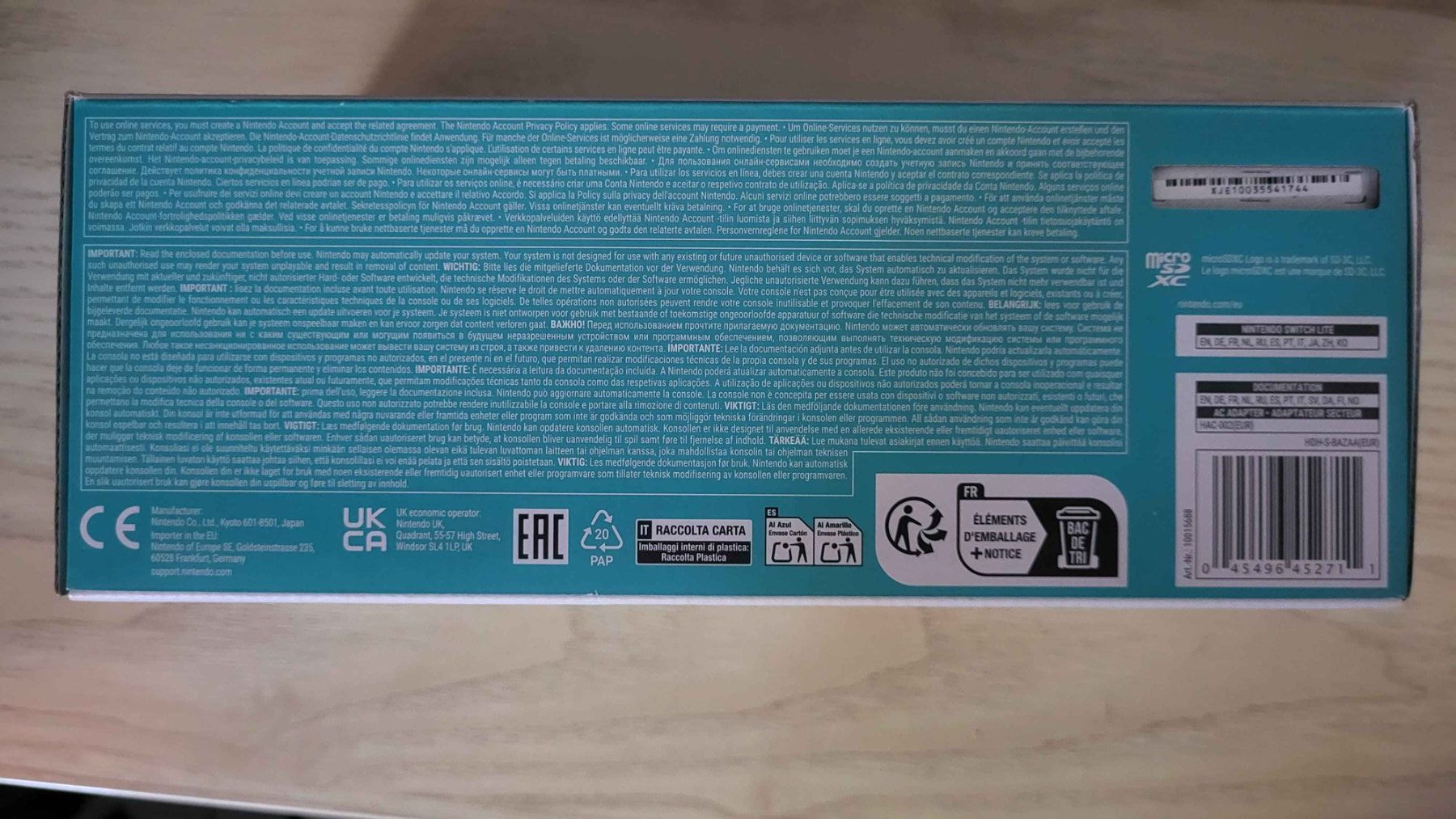 Nintendo Console: Switch Lite Turquoise - Neuve – Nuovo e nell'imballaggio originale da Yverdon-les-Bains venduto da leo_9dnv 1