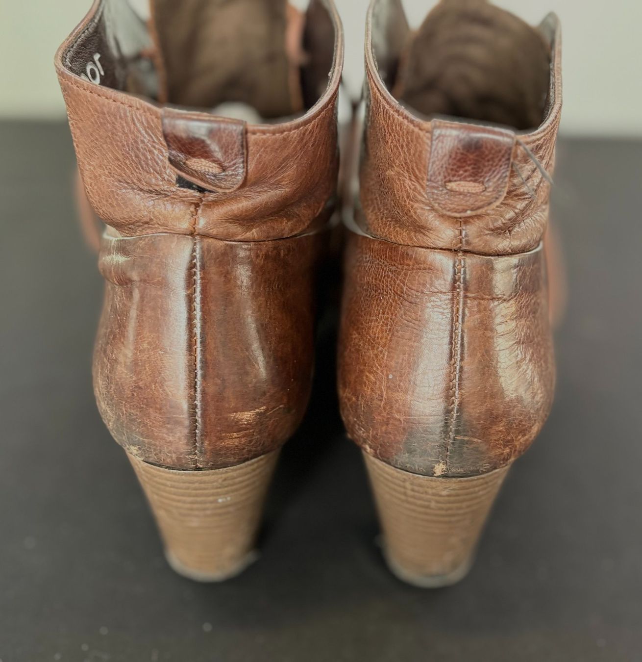 Gabor Scarpe da donna: Braune Gabor Stiefeletten, Echt Leder, Gr. 37 – Usato da Zürich venduto da Drahtzug 2