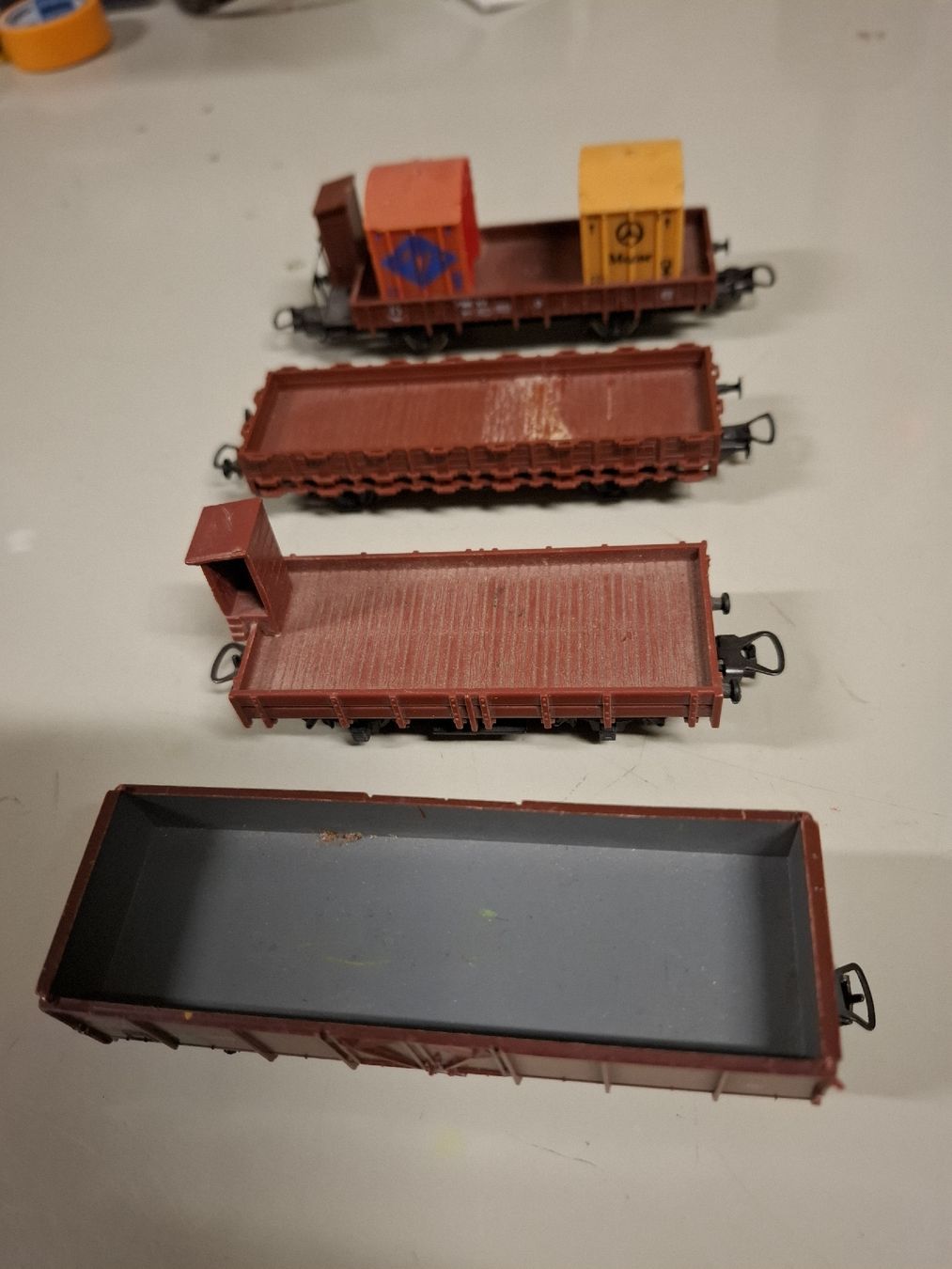 Lima Modellini di ferrovie: 10 St.Güterwagen H0 LIMA – Usato da Schwanden-Brienz venduto da Burgiba3000 4