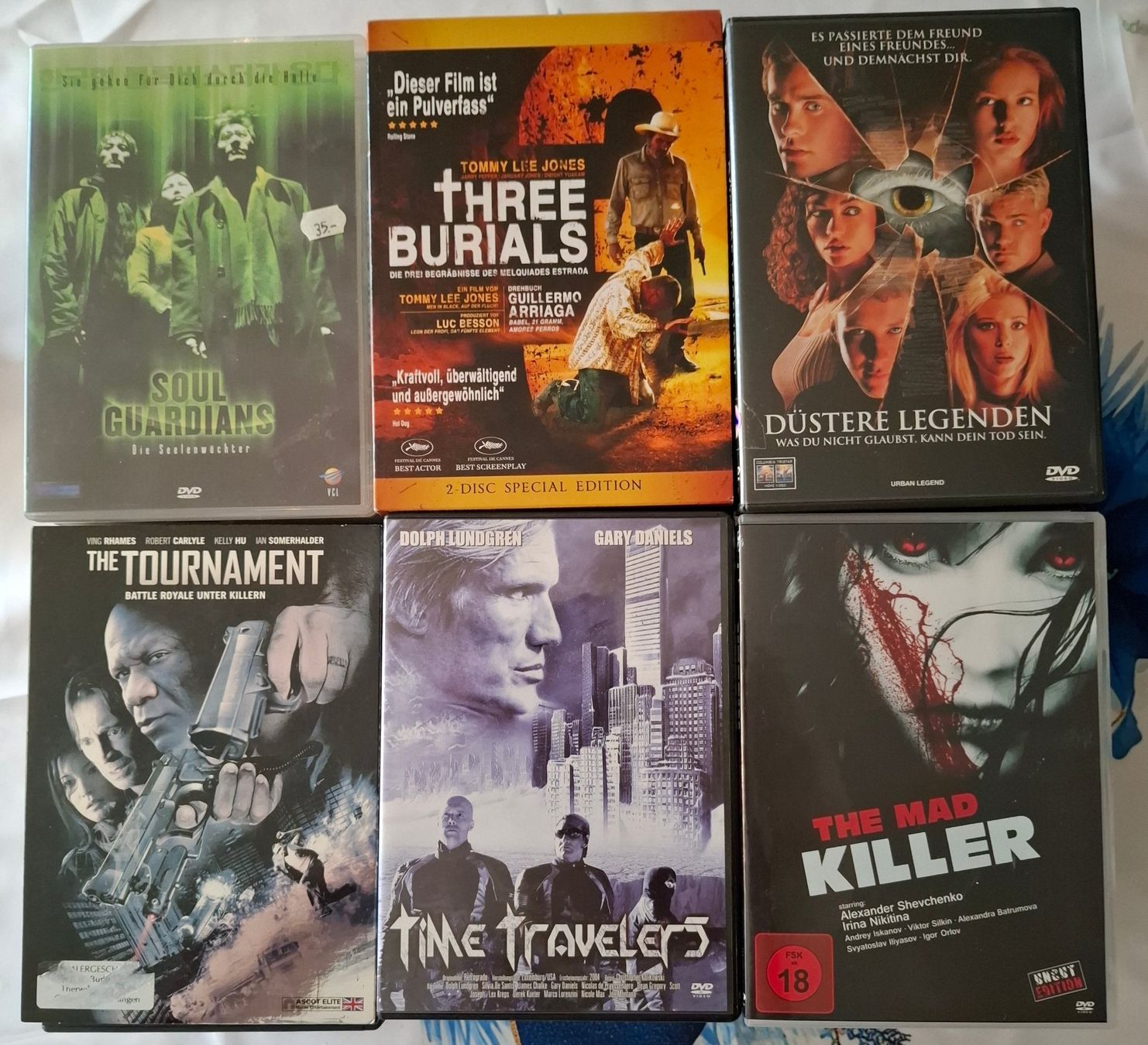 Alle DVDs: DVD-Sammlung 60 Stück – Gebraucht aus Bottmingen von Chnueppeli