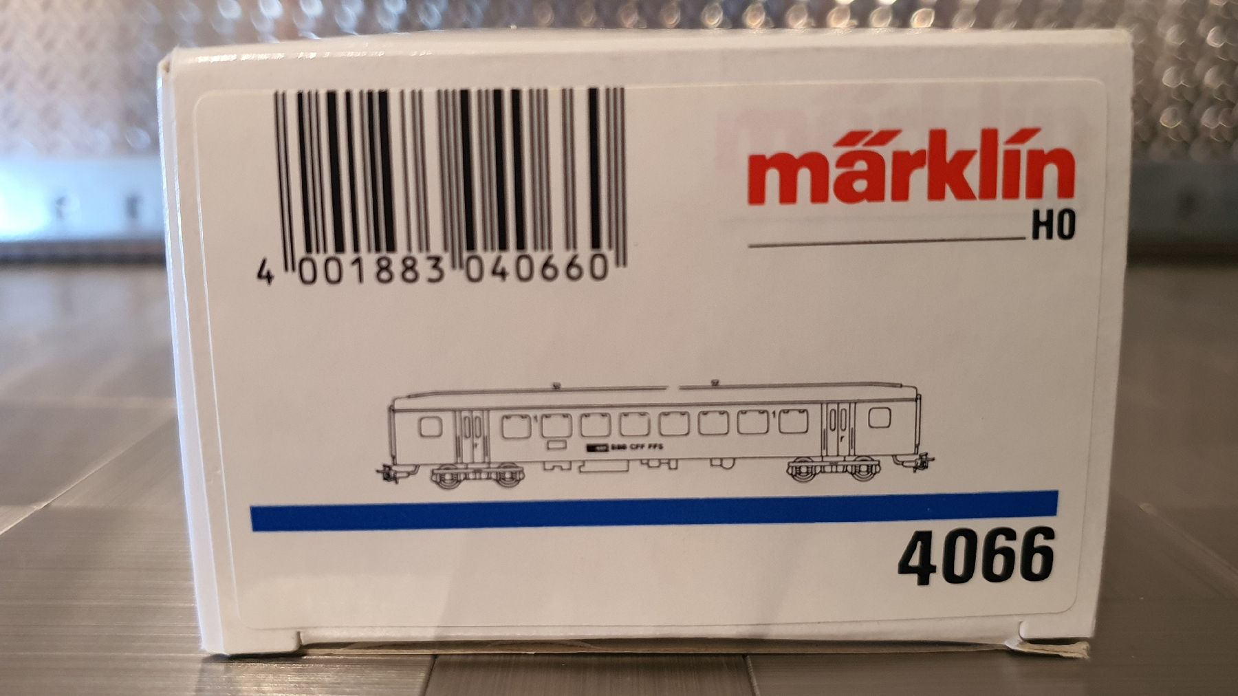 Märklin Modellini di ferrovie: MÄRKLIN 4066 H0 GÜTERWGEN  – Usato da Männedorf venduto da Modellbau-wyss 4