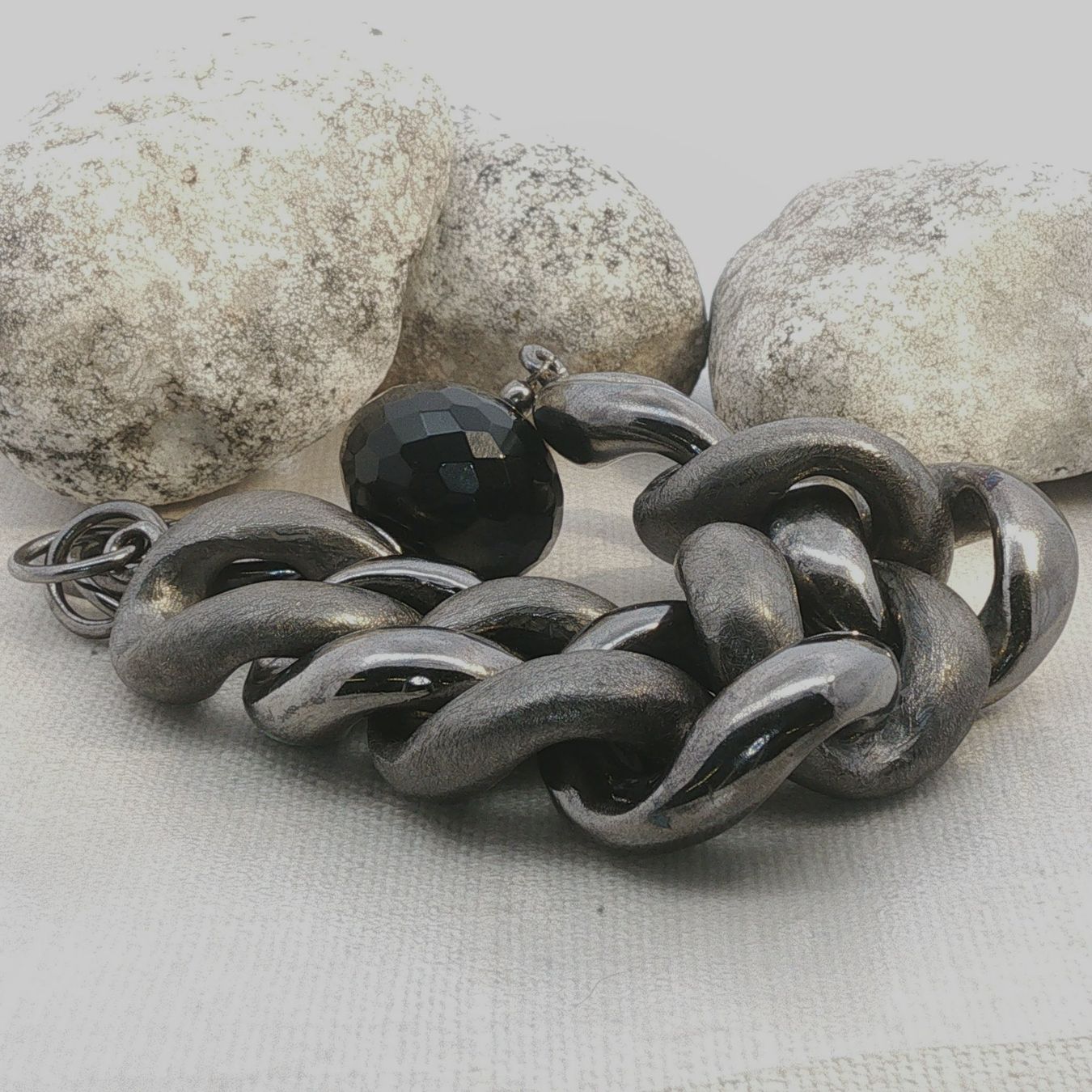 Olga Ribler Armbänder & -reifen: Statement  Armband Sterling Silber mit Onyx – Neu (gemäss Beschreibung) aus Luzern von Schmuckoutlet 6