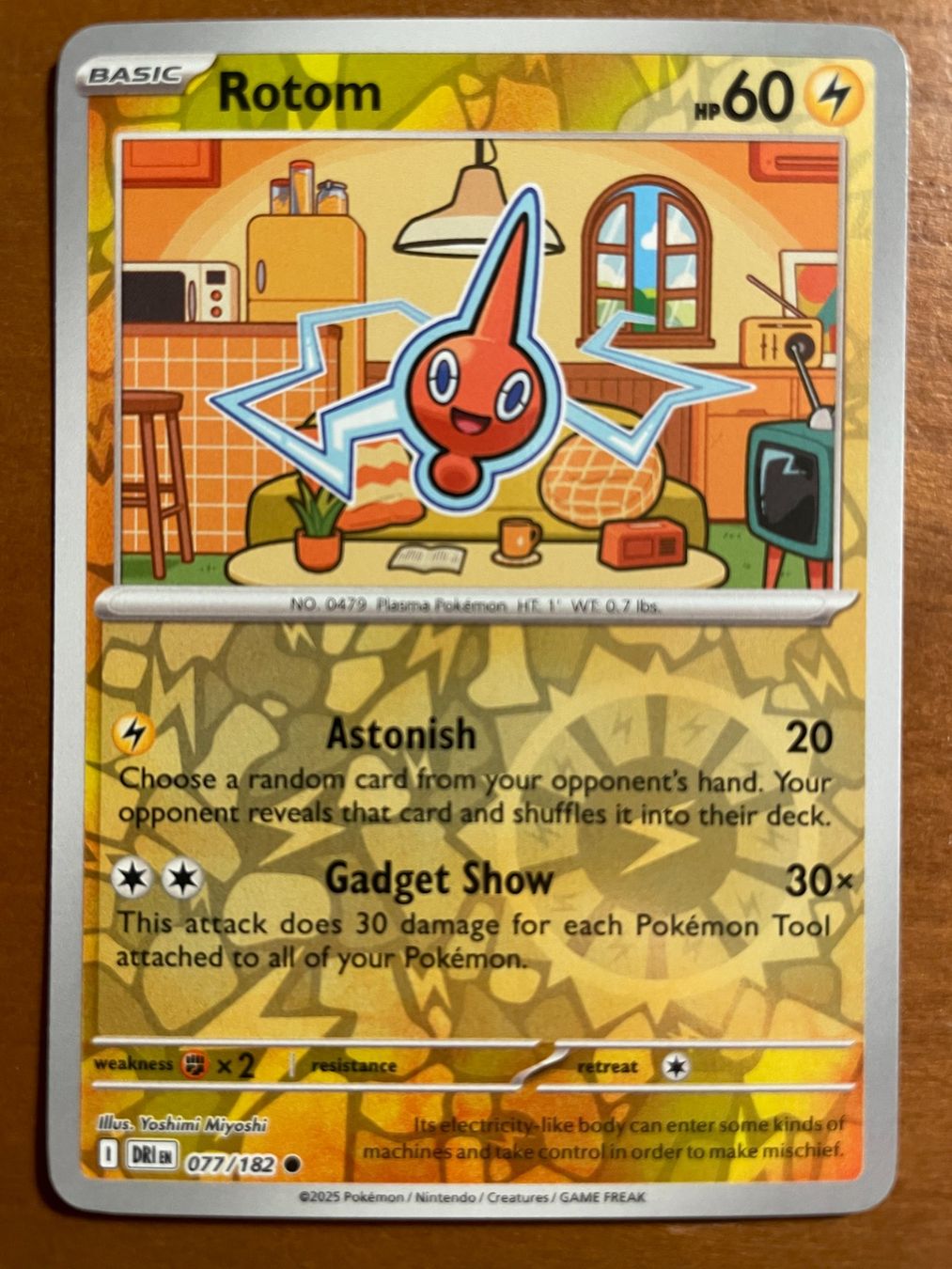Pokémon Carte collezionabili: Pokemon Rotom Reverse (Versand gratis) – Nuovo (secondo la descrizione) da Chur venduto da Angerson