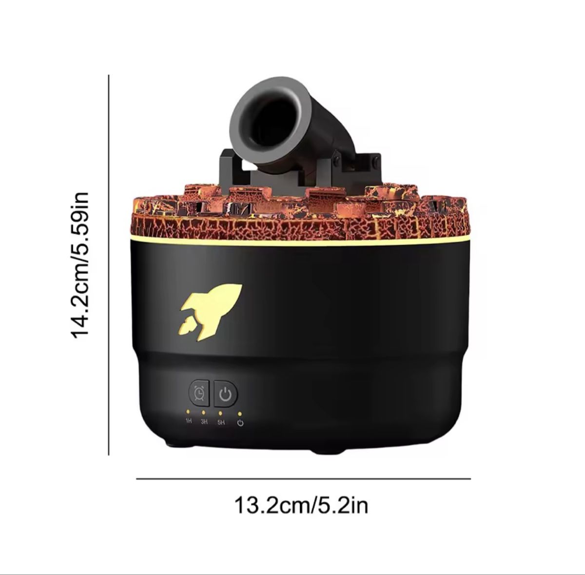 Umidificatori d'aria: Rocket Aroma Diffuser Luftbefeuchter - Neuwertig! – Nuovo (secondo la descrizione) da Rotkreuz venduto da perlengott 3