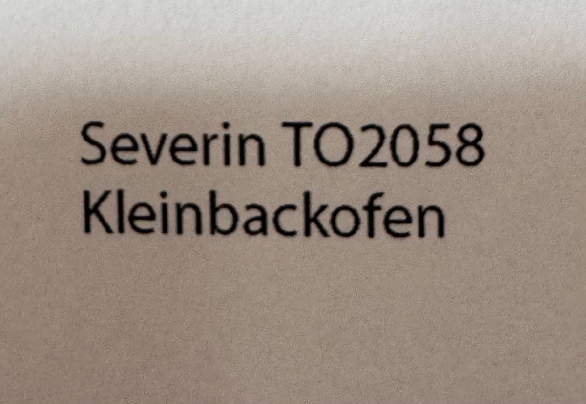 Forni: Severin Kleinbackofen TO2058 – Usato da Esslingen venduto da Ursr1 2