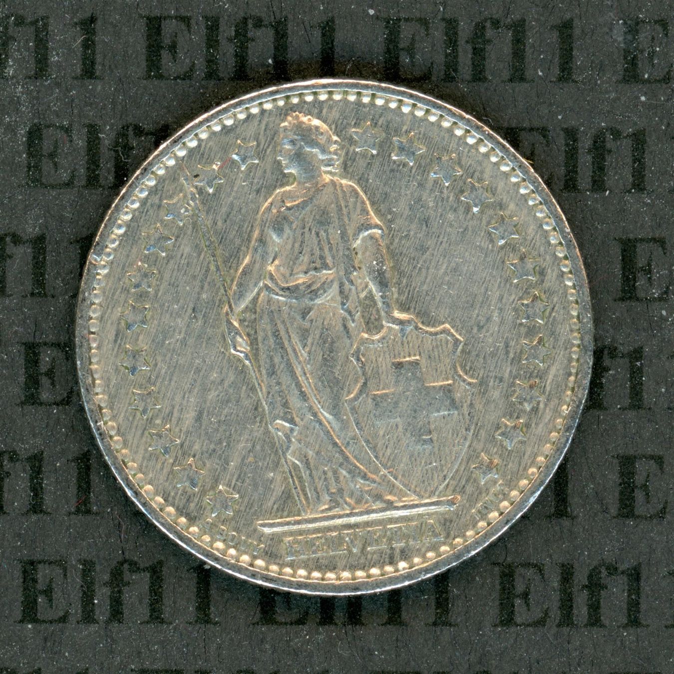 Tutti le monete: CHF___1.00 1982 vz 1 Franken – Usato da Widnau venduto da Elf11 1
