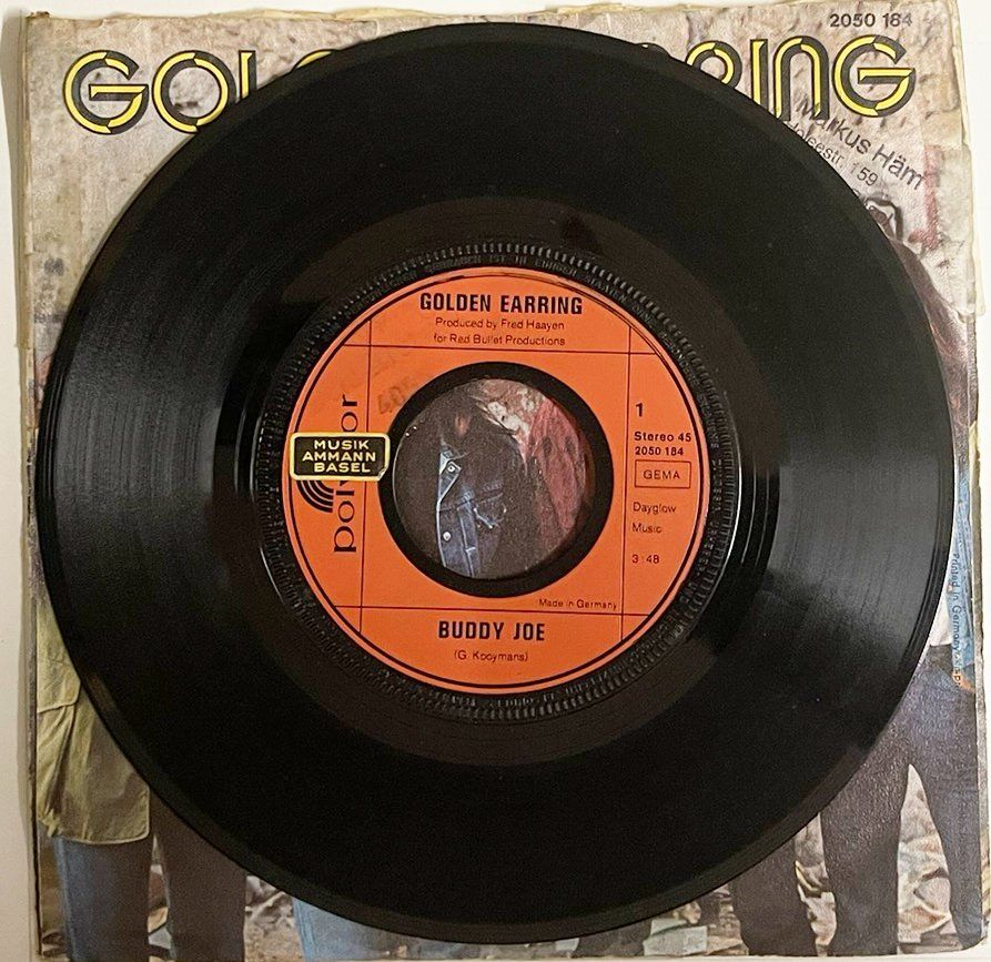 Dischi in vinile: Single: GOLDEN EARRING - Buddy Joe – Usato da Frenkendorf venduto da Yard-Sale-2000 1