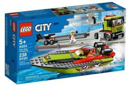 LEGO 60254 City Rennboot-Transporter LKW