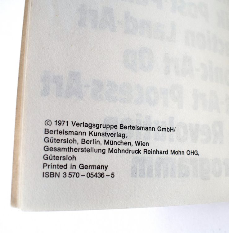 Heinz Ohff Pop Happening Fluxus Surrealismus Op-Art Land-Art (Gebraucht ...