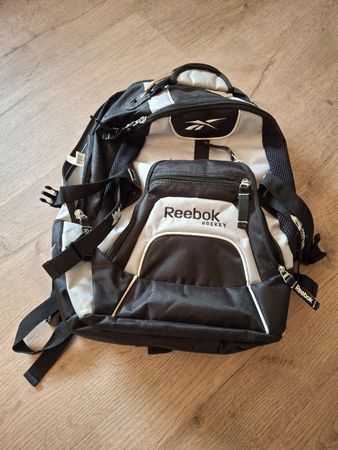 Reebok Hockey Rucksack schwarz grau guter Zustand