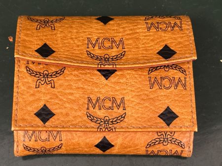 MCM Vintage Portemonnaie – Cognacfarben