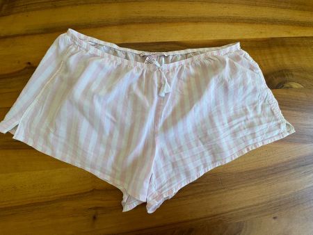 Victoria's Secret Shorts Pants gestreift S - rosa/weiss NWT