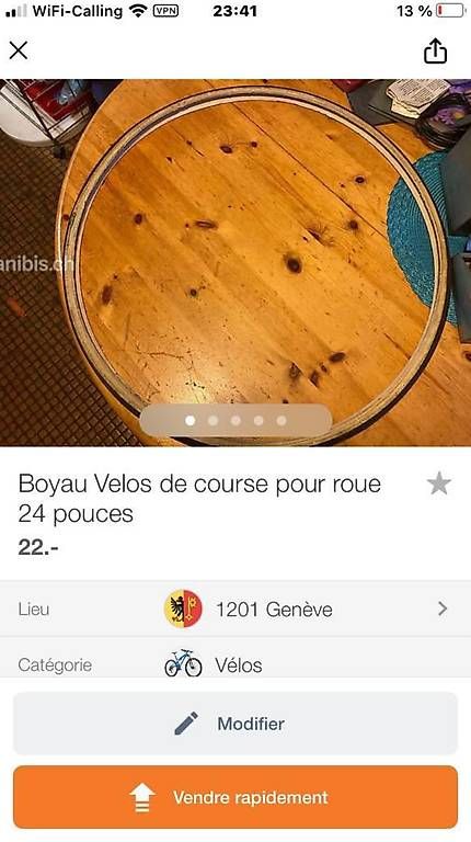 Vélos: Boyau pour vélo de course, 24 pouces – D'occasion à Genève par sbo_ks28