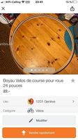 Boyau pour vélo de course, 24 pouces
