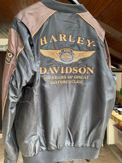 Harley-Davidson Vestes: Harley-Davidson  110 Jahre-Jubiläumsblouson – Neuf (Voir description) à Marly par El10 2