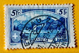  Nr.130 GESTEMPELT Rütli,neue Zeichnung  ﻿  ﻿
